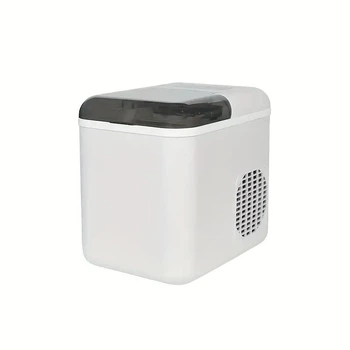 Бытовой ледогенератор Smart Ice Maker, 6–8 мин, портативный, белый
