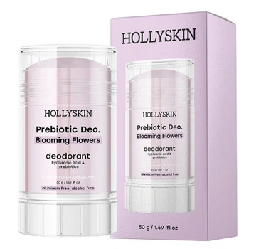 Парфумований дезодорант з гіалуроновою кислотою і пребіотиками HOLLYSKIN Prebiotic Deo Blooming Flowers 50 г