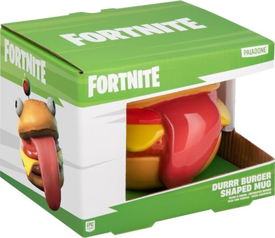 Чашка Paladone Fortnite Durrr Burger 3D 450 мл (5056577756081)