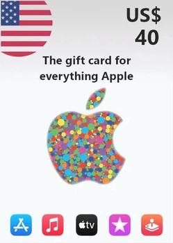 Подарункова карта iTunes 40 USD Gift Card | USA обліковий запис тільки (Ключ активації)