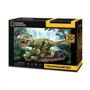 Пазл Cubic Fun 3D National Geographic Dino Тиранозавр Рекс (DS1051h) (266766)