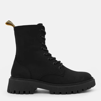 Женские зимние ботинки кожаные высокие Prime Shoes 421 Black Nubuck 27-421-70169 36 23.5 см Черные (PS_2000000177106)