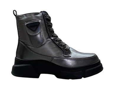 Дитячі зимові черевики для дівчинки Weestep 68551TH 34 сталевий (10058)