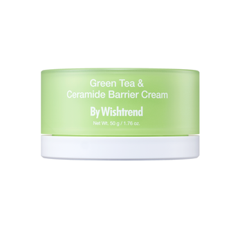 Відновлювальний крем із зеленим чаєм та церамідами By Wishtrend Green Tea & Ceramide Barrier Cream, 50 мл