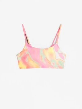 Купальный топ H&M 158 164см салатовый, желтый, розовый 311010513902