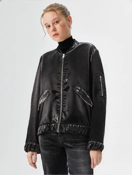 Куртка бомбер H&M 34 Черный 0430432_черный_23
