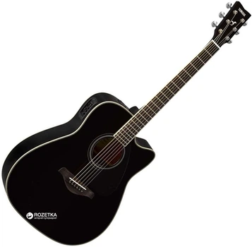 Гитара электроакустическая Yamaha FGX820C Black (fgx820c bl)