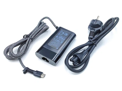 Блок живлення для HP 65W Type-C (USB-C) + USB Ovale(з кабелем) (68428)
