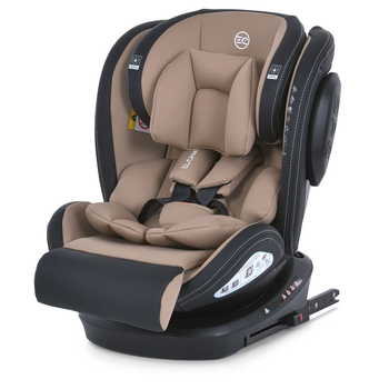 Автокрісло дитяче EL CAMINO EVOLUTION 2 360⁰ (група 0+ 1-2-3, isofix, поворот 360) ME 1045 Natural Beige Бежеве