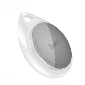 Пошуковий трекер HOCO DI29 Plus Water droplet shape anti-lost tracker IOS White
