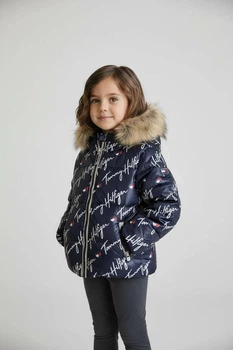 Куртка Tommy Hilfiger 4 года 104 см Синяя