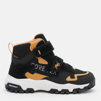 Подростковые зимние ботинки для мальчика Primigi 8936222 36 Black - Ocher (8936222360429)
