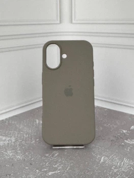 Чехол Premium Silicone Case Full для iPhone 17 Pebble