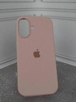 Чехол Premium Silicone Case Full для iPhone 17 Chalk Pink