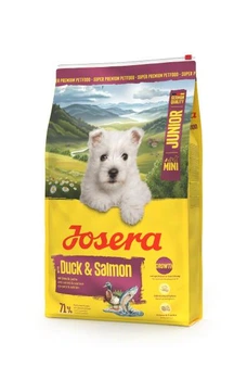 Сухой корм Josera Mini Junior Duck & Salmon Для оптимального выращивания маленьких пород с 6-й недели жизни 0,9 кг (85149)