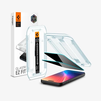 Защитное стекло Spigen Glas.tR EZ FIT Privacy 2-Pack для iPhone 16 Pro/17/17 Pro (AGL07929)
