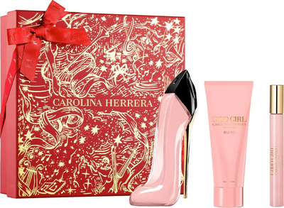 Zestaw damski Carolina Herrera Good Girl Blush Woda perfumowana 80 ml + Balsam do ciała 100 ml + Miniaturka Woda perfumowana 10 ml (8411061122389)