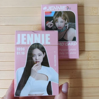 Lomo Ломо карты Black Pink Блэк Пинк Ким Дженни Jennie 55 зображень 4190