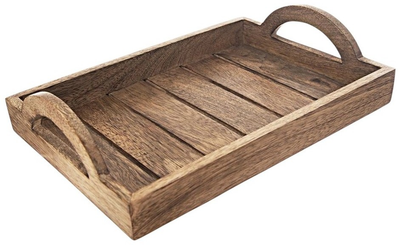 Taca do serwowania Orion Mango drewniana 30.5 x 8 x 20.5 cm (8592381188733)