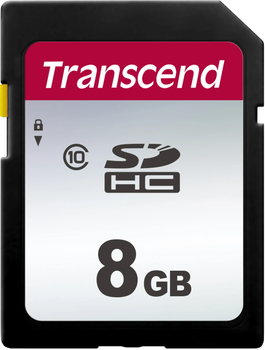 Karta pamięci Transcend SDHC 8GB Class 10 (TS8GSDC300S)