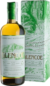Виски Glencoe 10 Year Old 0.7 л 46% в подарочной упаковке (5026673001002)