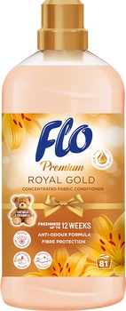 Концентрований кондиціонер для білизни Flo Premium Royal Gold 1.8 л (5900948249071)
