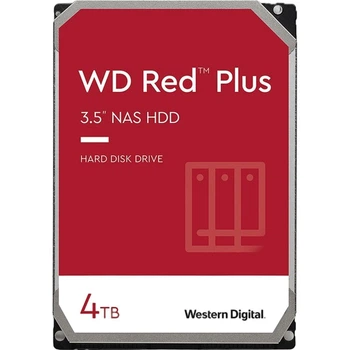 Жесткий диск 3.5" WD Red Plus NAS 4TB SATA 256MB (WD40EFPX) [106838]