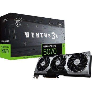 Видеокарта MSI GeForce RTX 5070 12G Ventus 3X OC (G5070-12V3C/912-V532-001) EU [135924]