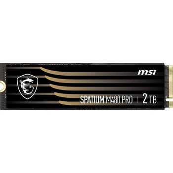 SSD диск MSI Spatium M480 Pro 2TB NVMe M.2 2280 PCIe 4.0 x4 3D