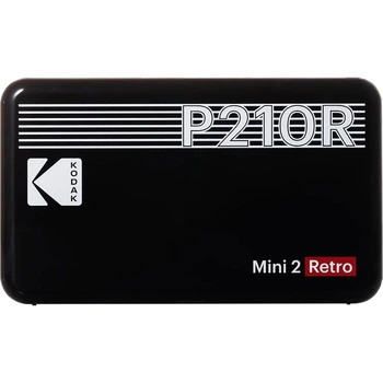 Портативный фотопринтер Kodak P210R Mini 2 Retro Black [127093]