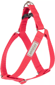 Шлея регульована для собак Amiplay Samba Step-in S Червона (5907563302433)