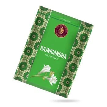Благовония пластилиновые мягкие Тубероза BIG BELL Wet Dhoop Rajnigandha
