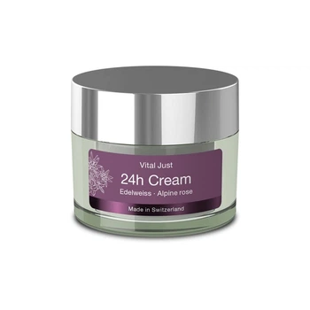 Крем для лица 24 часа Vital JUST Cream 24H / Эдельвейс/Альпийская роза 50 мл