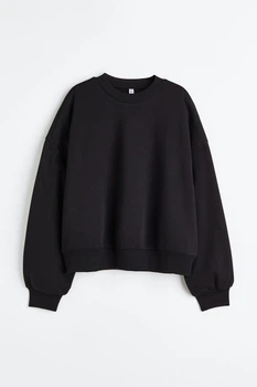 Жіночий світшот H&M 206768-4 2XS(160/76) чорний (2067680001)