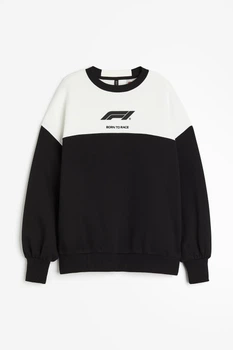 Жіночий світшот H&M 211887-4 XS(160/80) чорний (2118870002)