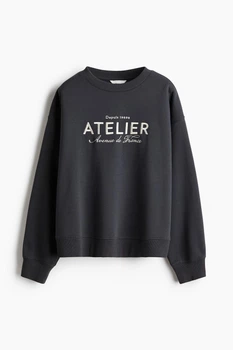 Жіночий світшот H&M 211902-4 3XL(180/140) сірий (2119020016)