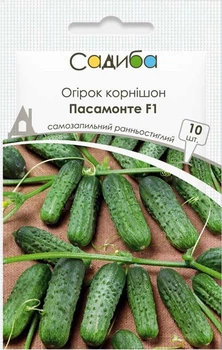 Семена огурца корнишона Пасамонте F1 10 шт, Садиба