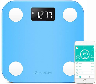 Весы напольные Yunmai Mini Smart Scale Blue (M1501-BL) (ljfi)