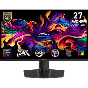 Монитор MSI 26.5" MAG 271QP QD-OLED X24 [150083]
