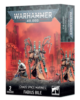 Набір мініатюр WARHAMMER 40000: CHAOS SPACE MARINES - FABIUS BILE
