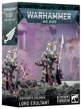 Миниатюра WARHAMMER 40000: EMPEROR'S CHILDREN - LORD EXULTANT
