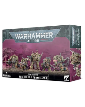 Набір мініатюр WARHAMMER 40000: DEATH GUARD - BLIGHTLORD TERMINATORS