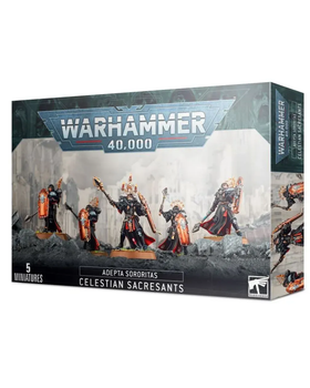 Набор миниатюр WARHAMMER 40000: ADEPTA SORORITAS - CELESTIAN SACRESANTS