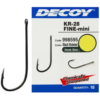 Гачок Decoy KR-28 Fine mini 16, 18 шт/уп,1562.03.26