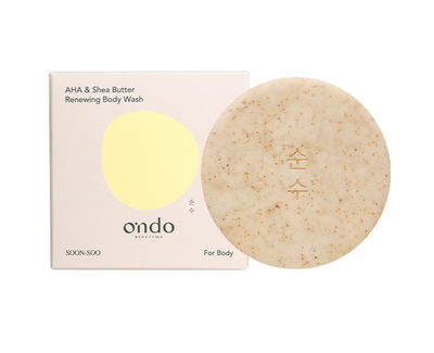 Відлущувальний мильний засіб для тіла з AHA-кислотою та маслом ши Ondo Beauty 36.5 AHA & Shea Butter Renewing Body Wash, 70 г