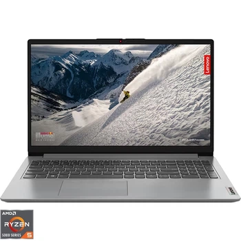 Ноутбук Lenovo IdeaPad 1 15ALC7, 15. 6, Full HD, AMD Ryzen 5 5500U, 6 ядер, 20GB DDR4, 512 GB SSD, AMD Radeon, No OS, Cloud Grey