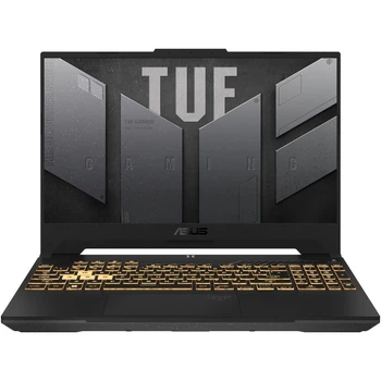 Ноутбук ASUS TUF F15 FX507ZC4- HN143MXM, Intel Core i5- 12500H, 15. 6inch, RAM 32GB, SSD 512GB + 1TB, nVidia GeForce RTX 3050 4GB, No OS, Mecha Gray
