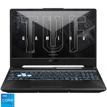 Ноутбук Игровой ASUS TUF F15 FX506HC Intel® Core™ i5- 11400H pana la 4. 50 GHz, 15. 6, Full HD, IPS, 144Hz, 8GB, 1TB SSD, NVIDIA® GeForce RTX™ 3050 4GB, No OS TGP 75W, Graphite черный