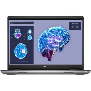 Ноутбук Dell Precision 7680, 16 inch 1920 x 1280, Intel Core i9- 13950HX 24 C / 32 T, 4. 0 GHz- 5. 5 GHz, 36 MB cache, 28 W, 64 GB DDR5, 1 TB SSD, Nvidia RTX 4000, Windows 11 Pro, сірий