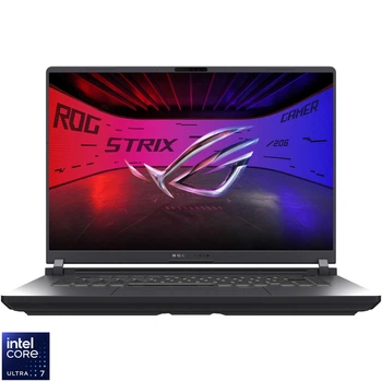 Игровой ноутбук ASUS ROG Strix G16 G615LM Intel® Core™ Ultra 7 255HX до 5, 2 ГГц, 16 дюймов, 2, 5 КБ, WQXGA, IPS, 240 Гц, 16 ГБ DDR5, 1 ТБ SSD, NVIDIA® GeForce RTX™ 5060 8 ГБ GDDR7, Eclipse Серый